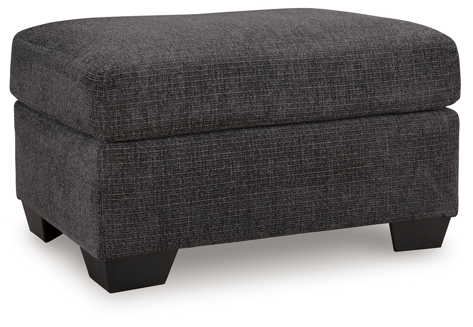 Loreo Ebony Ottoman- Viva Furn