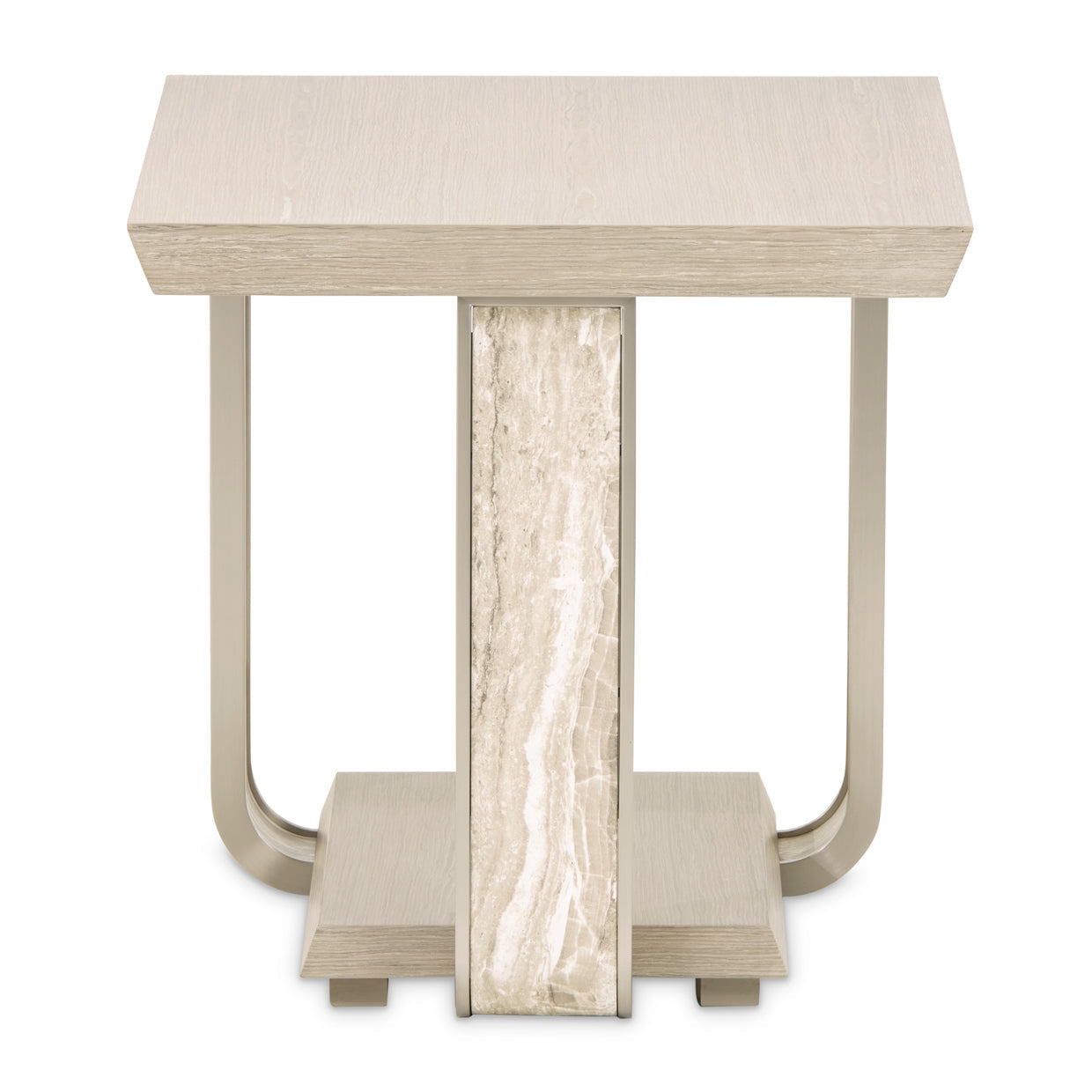 Lotus Bay Sand End Table - Ornate Home