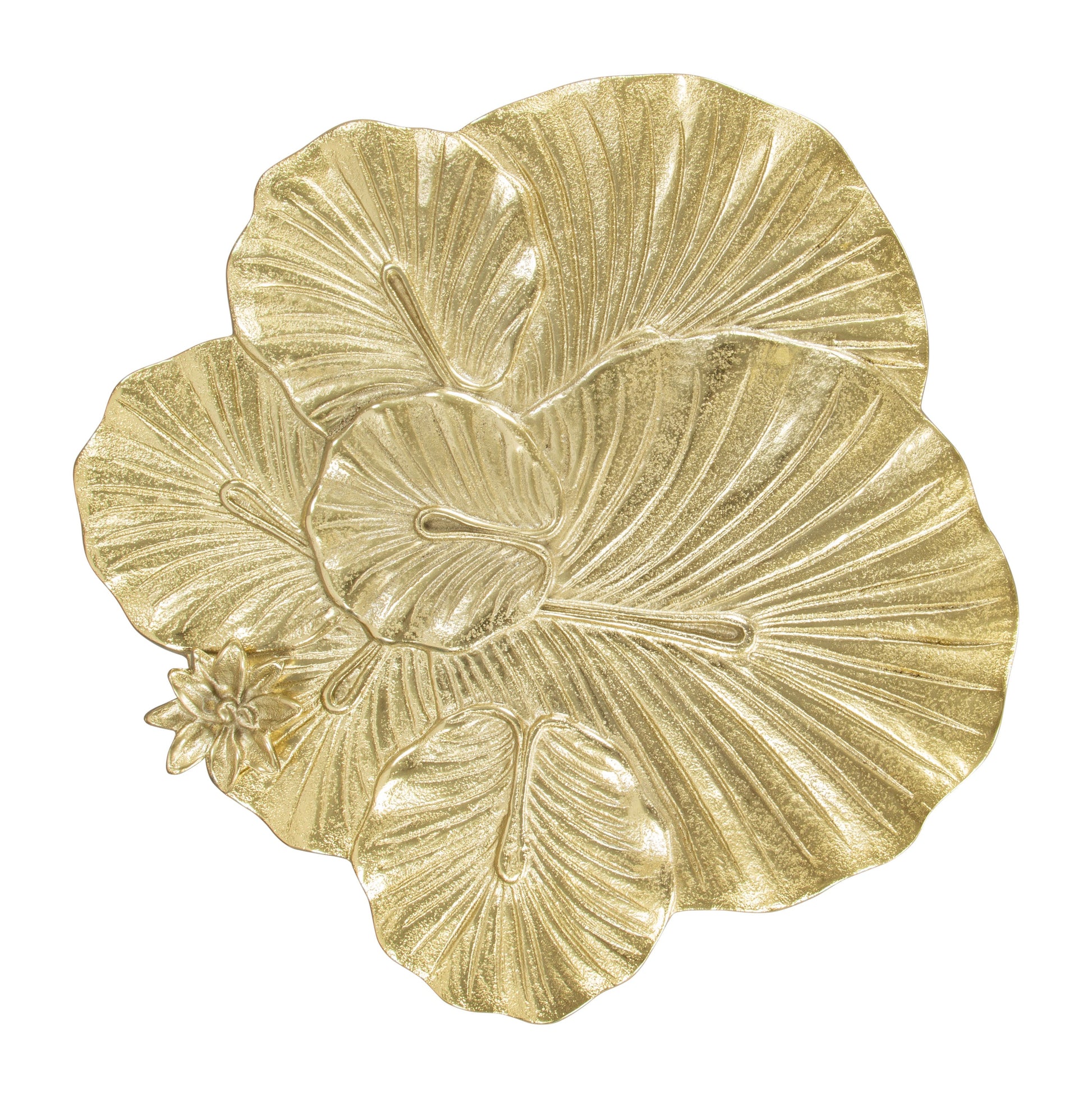 Lotus Gold Side Table - Ornate Home