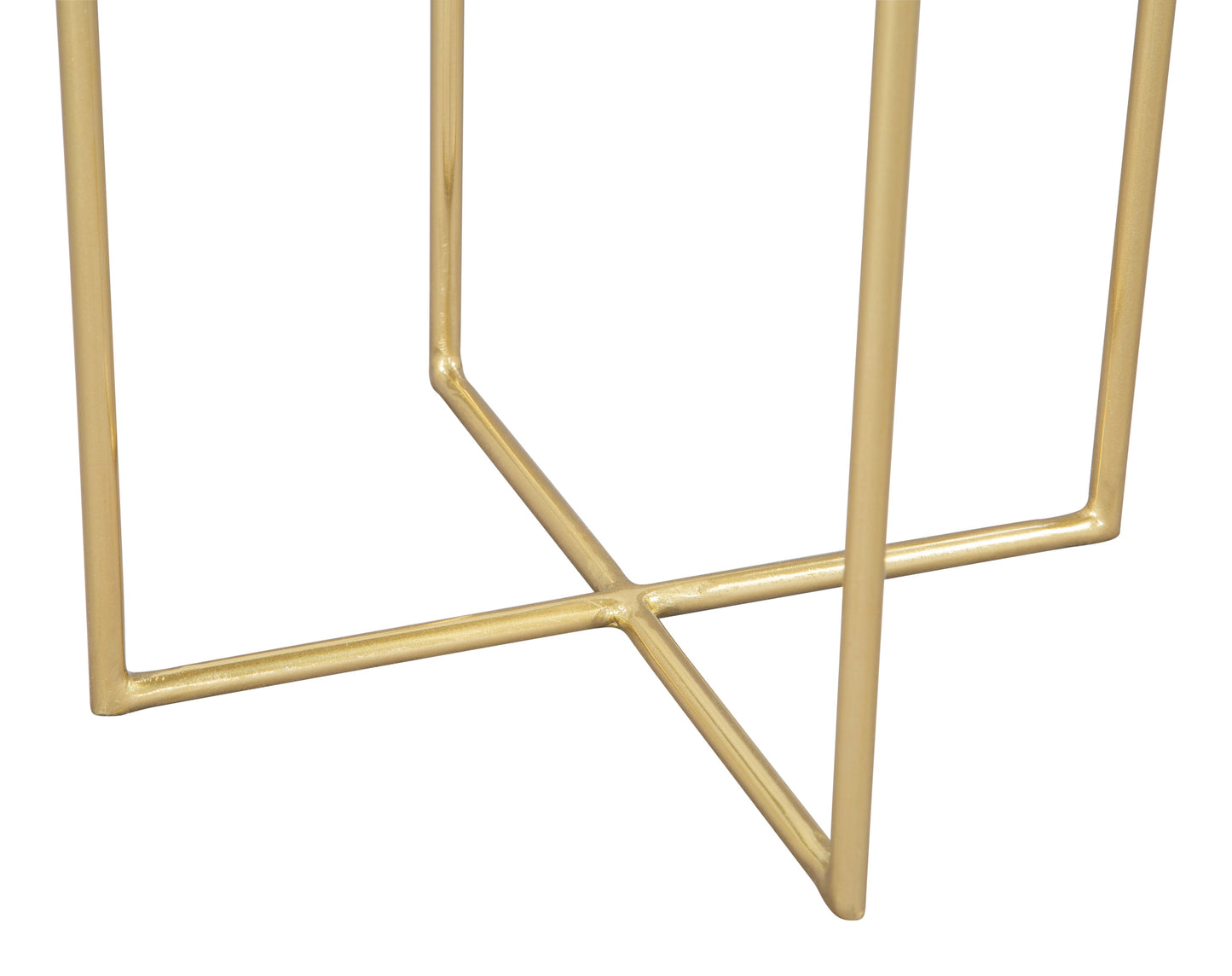 Lotus Gold Side Table - Ornate Home