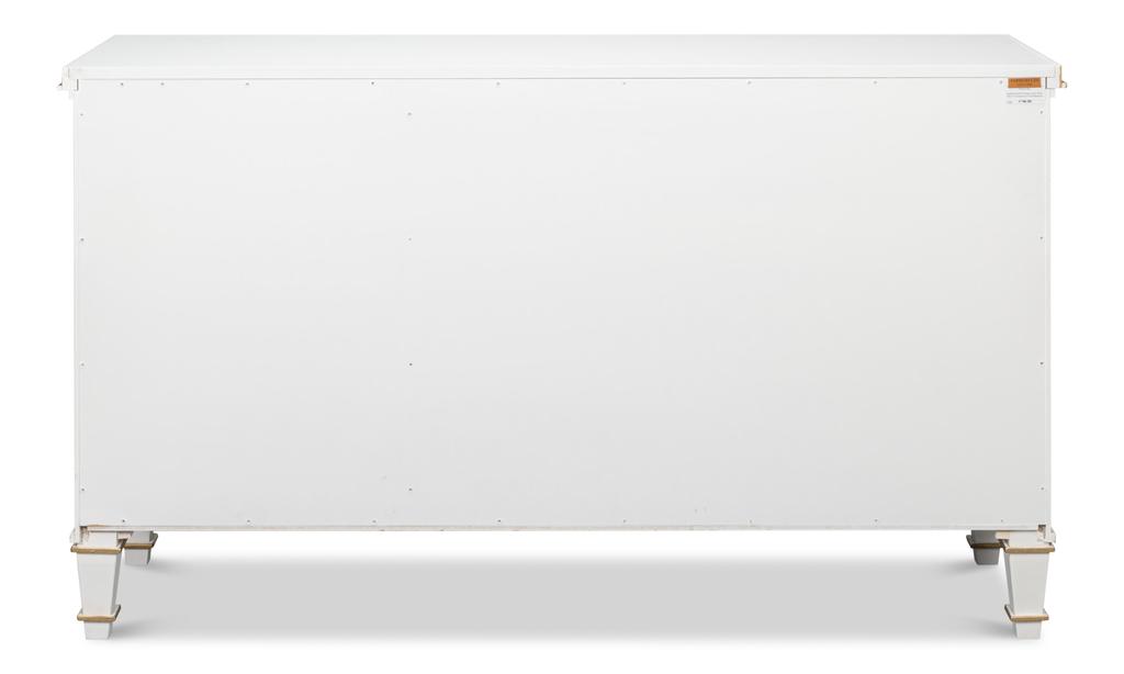Louis Xvi White Buffet - Ornate Home