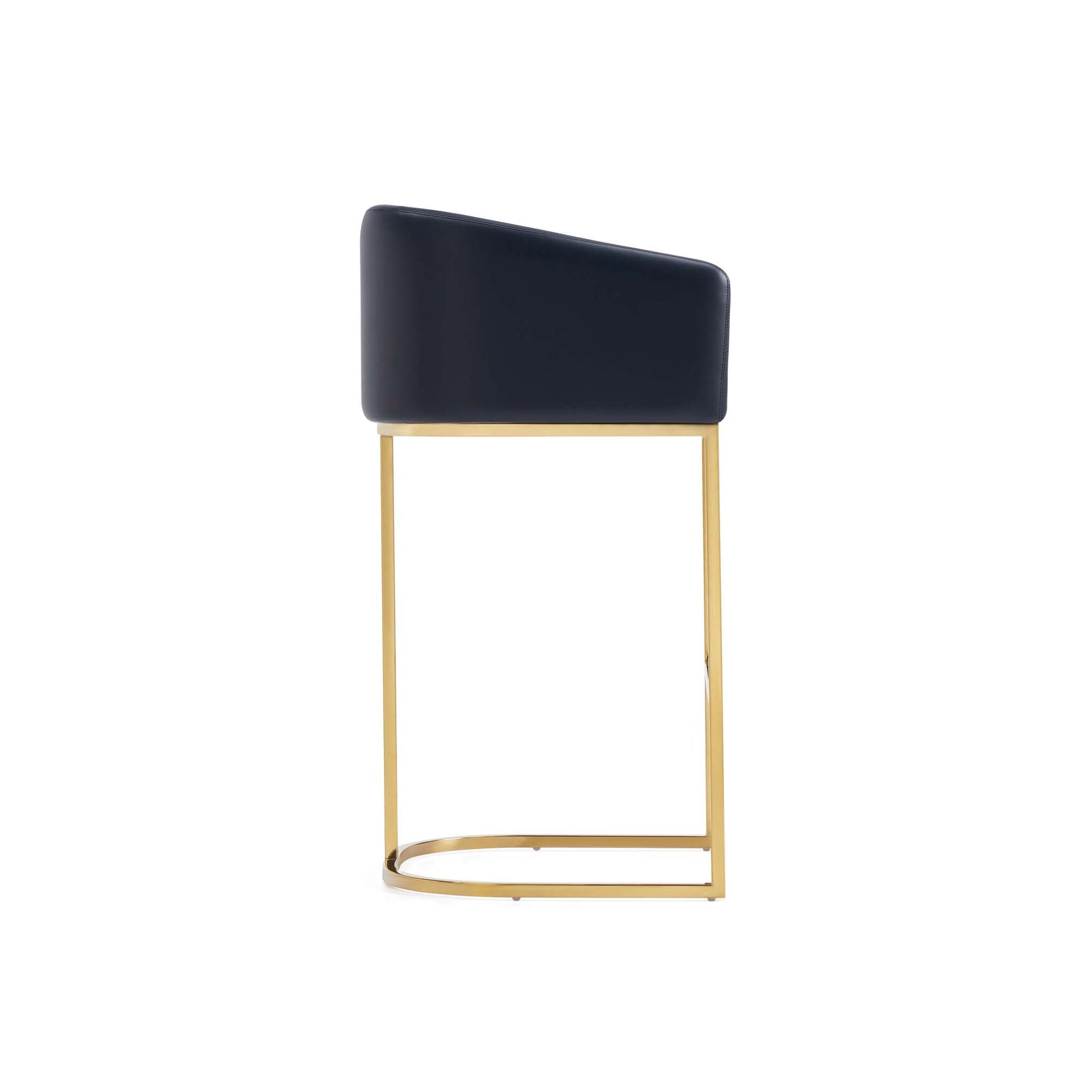 Louvre Barstool in Black (set of 2) - Ornate Home