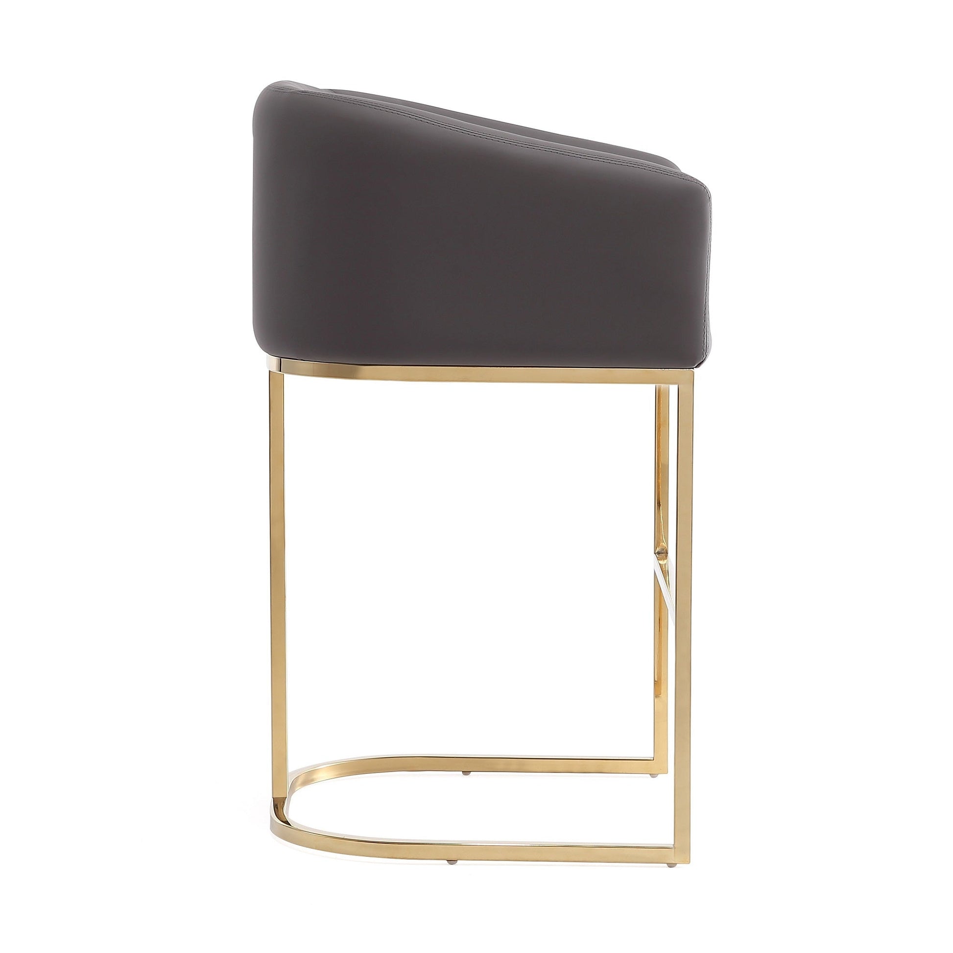 Louvre Barstool in Grey and Black - Ornate Home