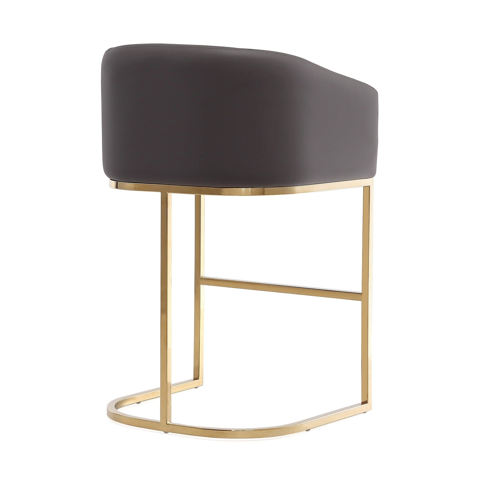 Louvre Barstool in Grey and Black - Ornate Home