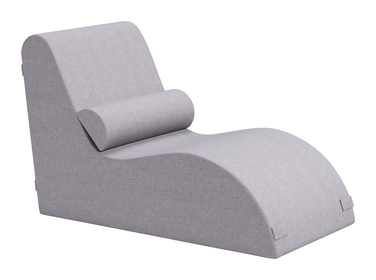 Luanda Gray Outdoor Chaise Lounge - Ornate Home
