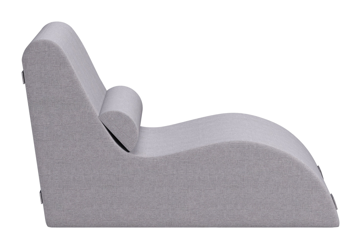 Luanda Gray Outdoor Chaise Lounge - Ornate Home