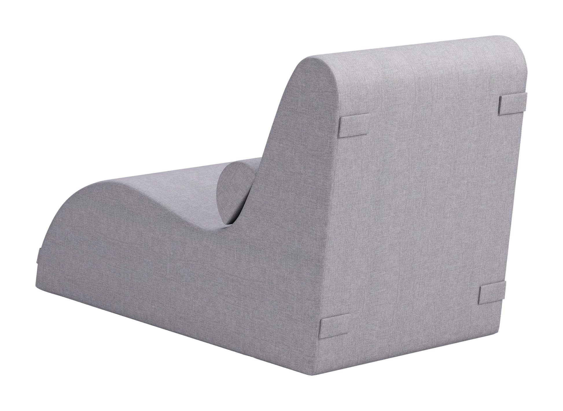 Luanda Gray Outdoor Chaise Lounge - Ornate Home