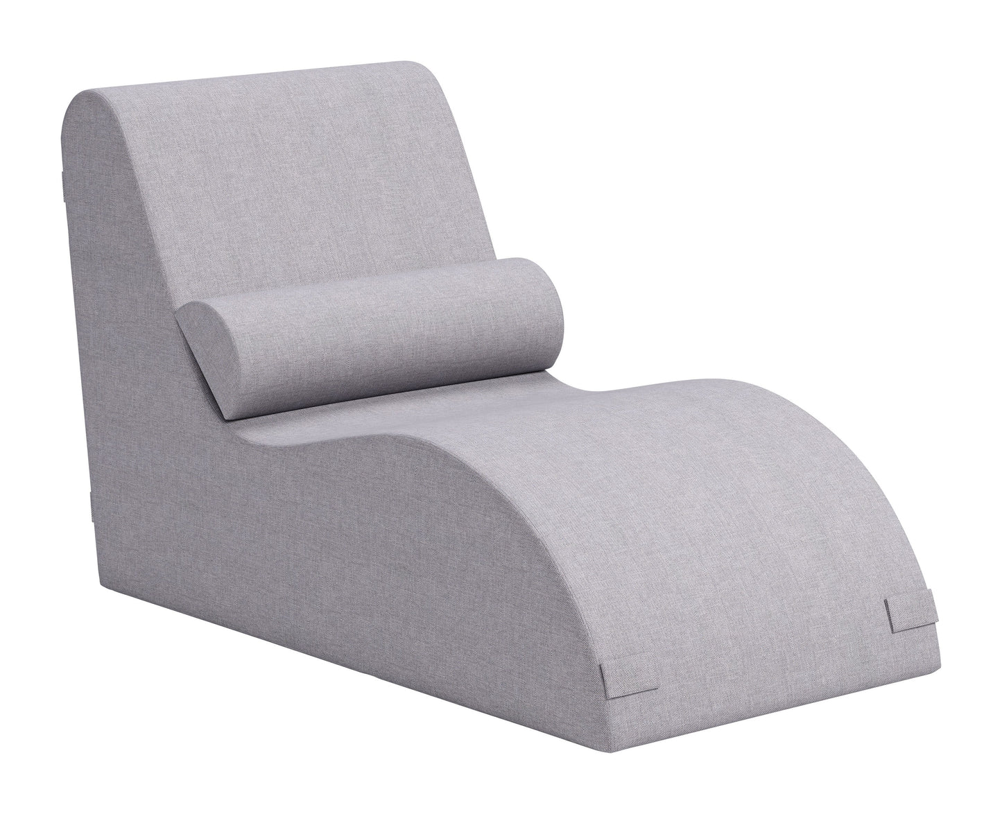 Luanda Gray Outdoor Chaise Lounge - Ornate Home