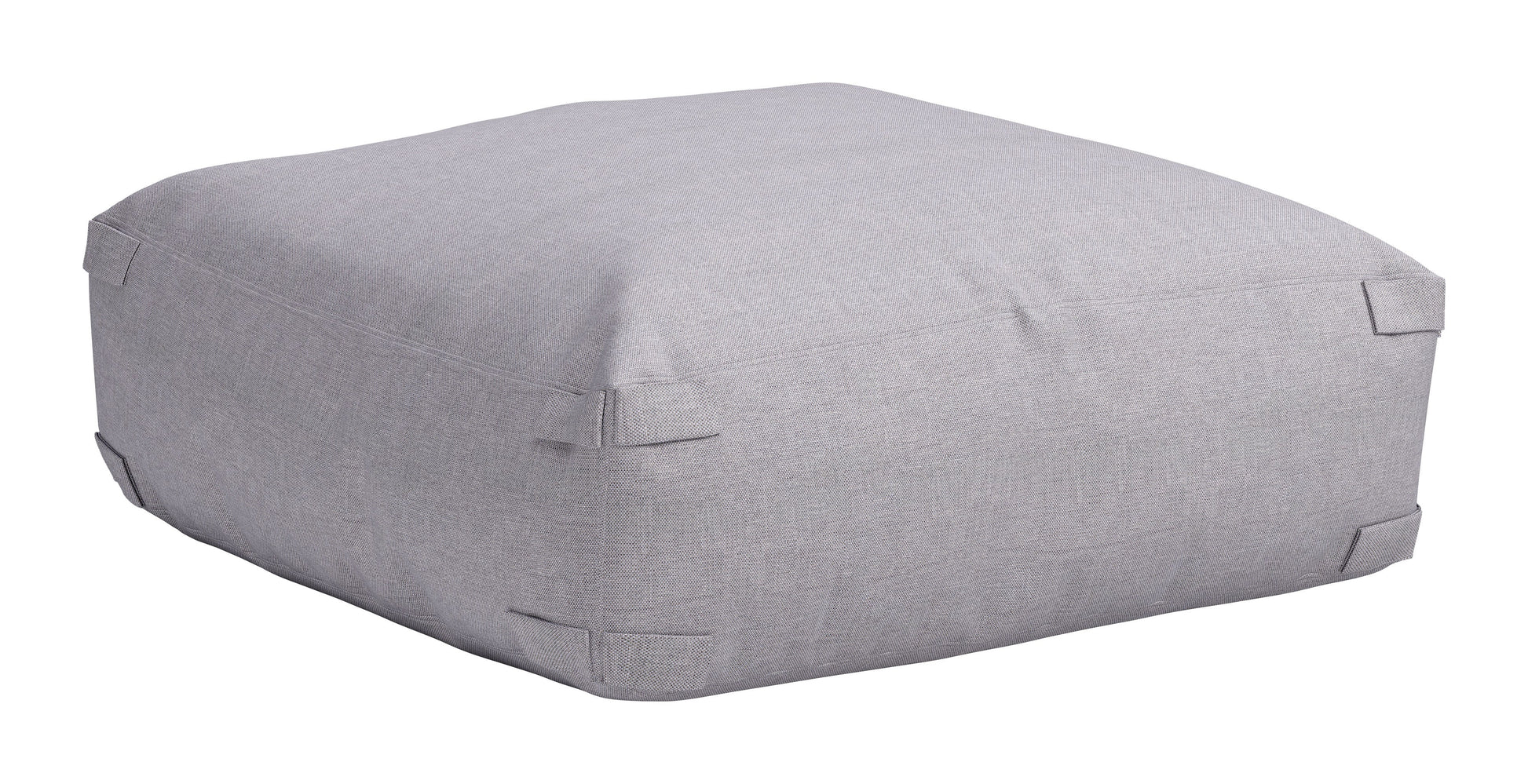 Luanda Gray Outdoor Ottoman - Ornate Home
