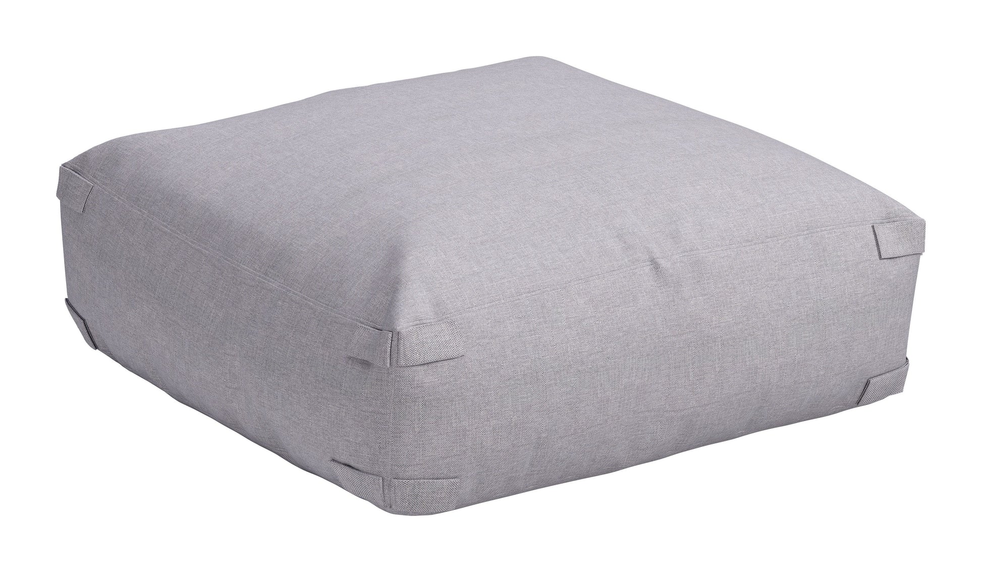 Luanda Gray Outdoor Ottoman - Ornate Home