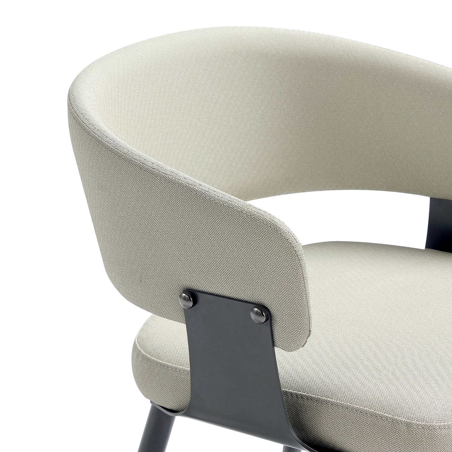 Luce Dining Chair in Oatmeal - Ornate Home