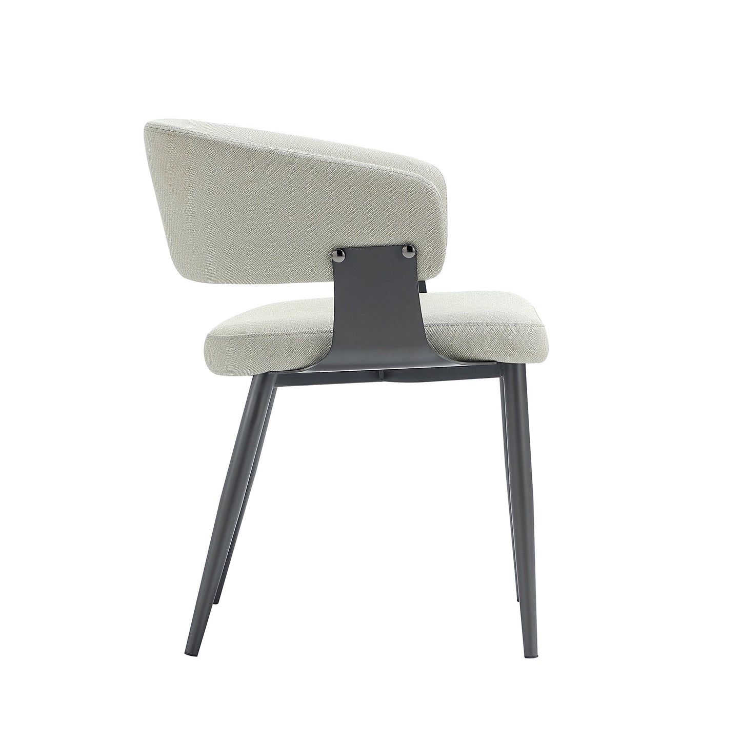 Luce Dining Chair in Oatmeal (set of 4) - Ornate Home