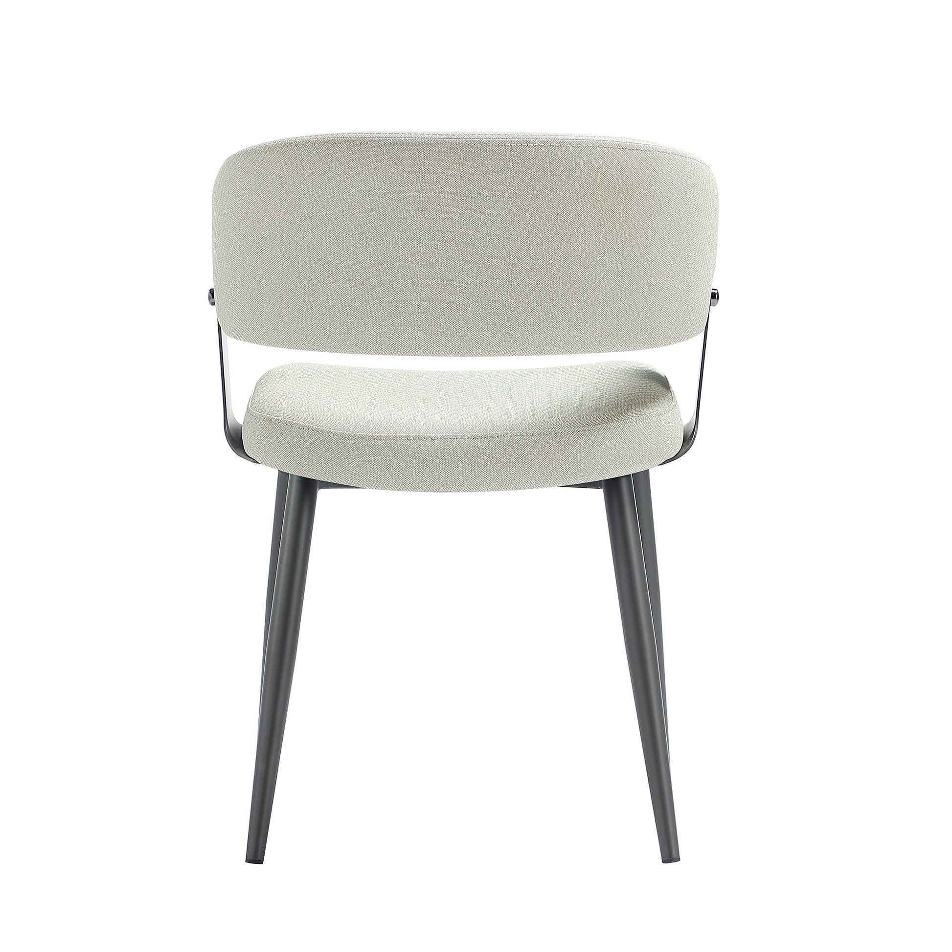 Luce Dining Chair in Oatmeal (set of 4) - Ornate Home