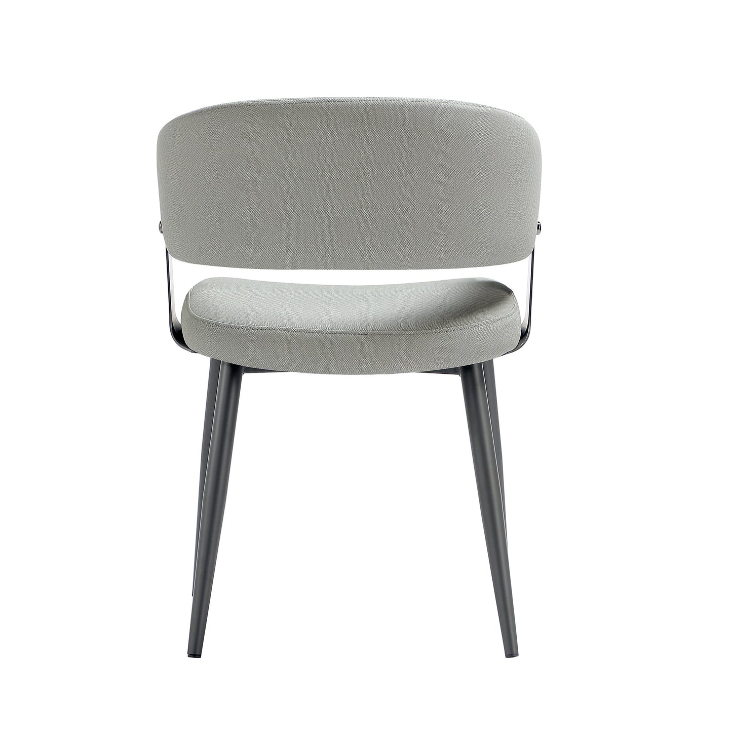Luce Dining Chair in Stone Grey (set of 4) - Ornate Home