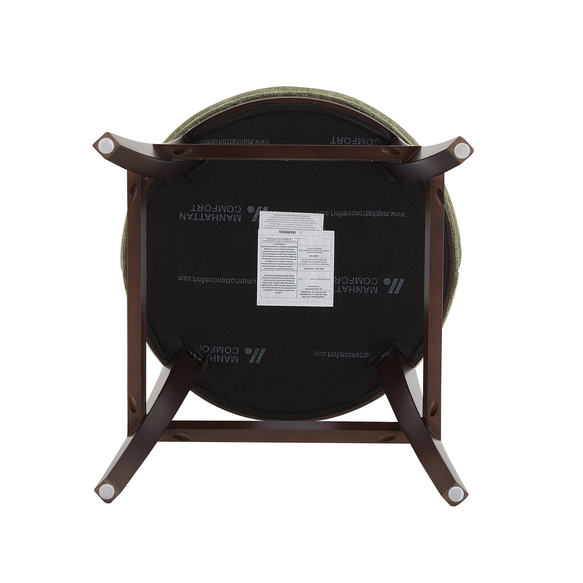 Lucia Barstool in Leaf Green (set of 3) - Ornate Home