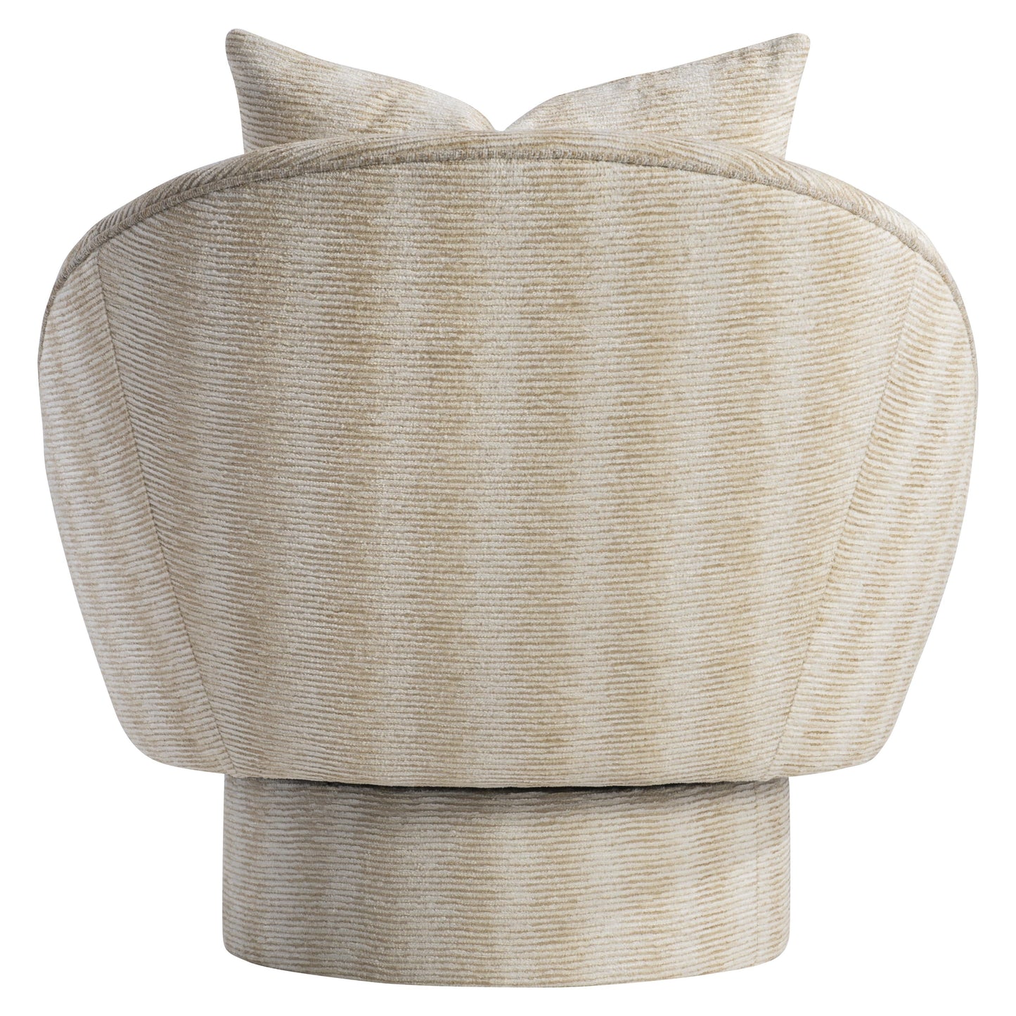 Lucia Beige/Tan Fabric Swivel Chair - Ornate Home