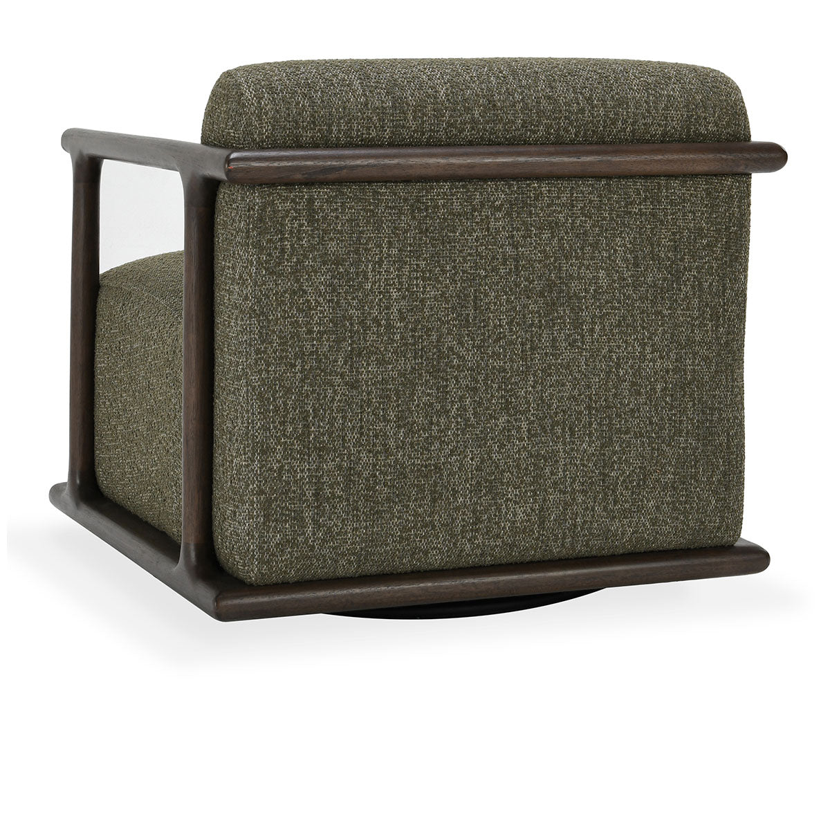 Lucia Kale Green Swivel Accent Chair - Ornate Home