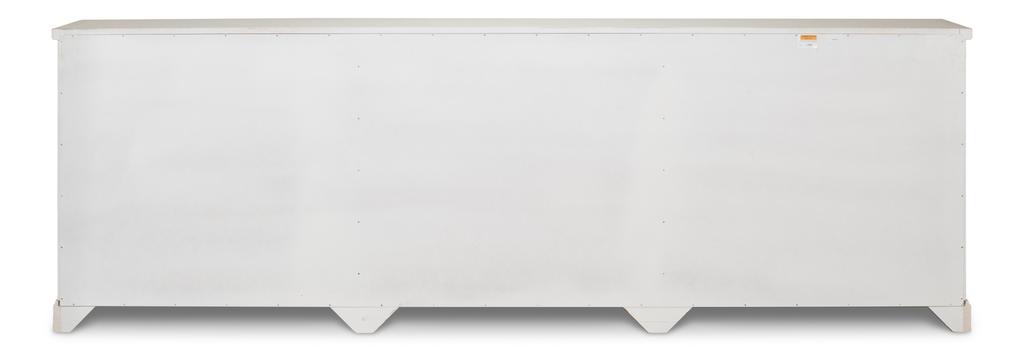 Luciana Beige 6 Wood Doors Buffet - Ornate Home