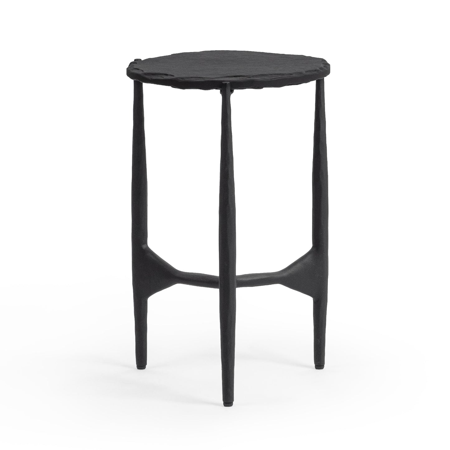Luka Charcoal Forge End Table - Ornate Home