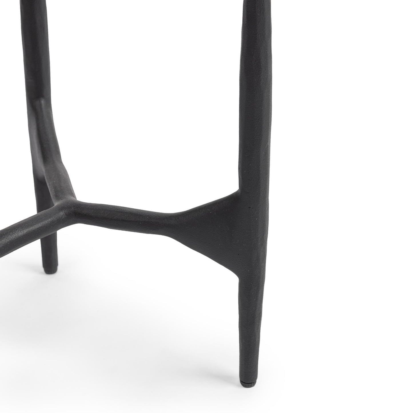 Luka Charcoal Forge End Table - Ornate Home