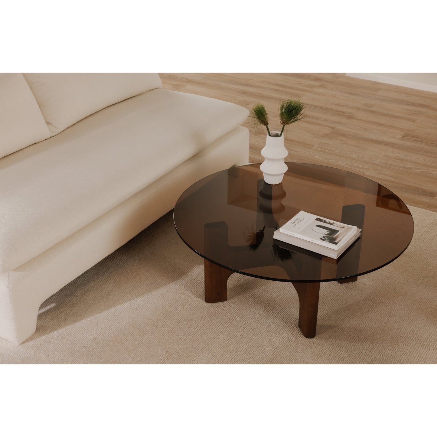 Luke Amber Coffee Table - Ornate Home