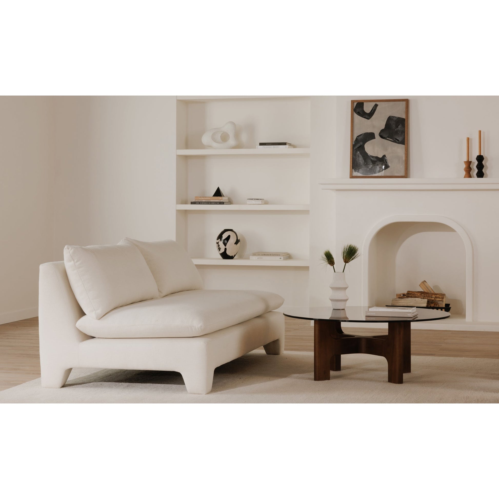 Luke Amber Coffee Table - Ornate Home