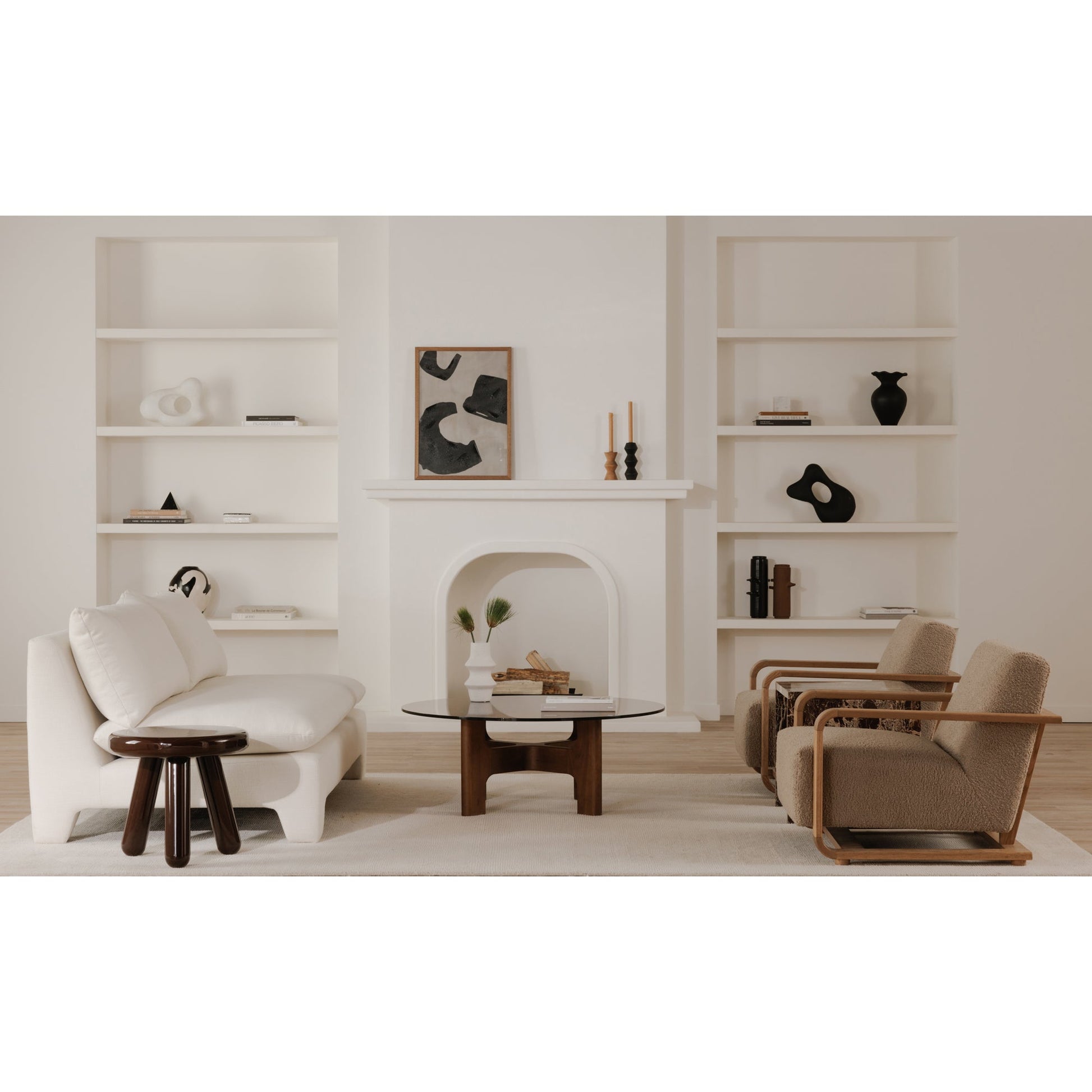 Luke Amber Coffee Table - Ornate Home