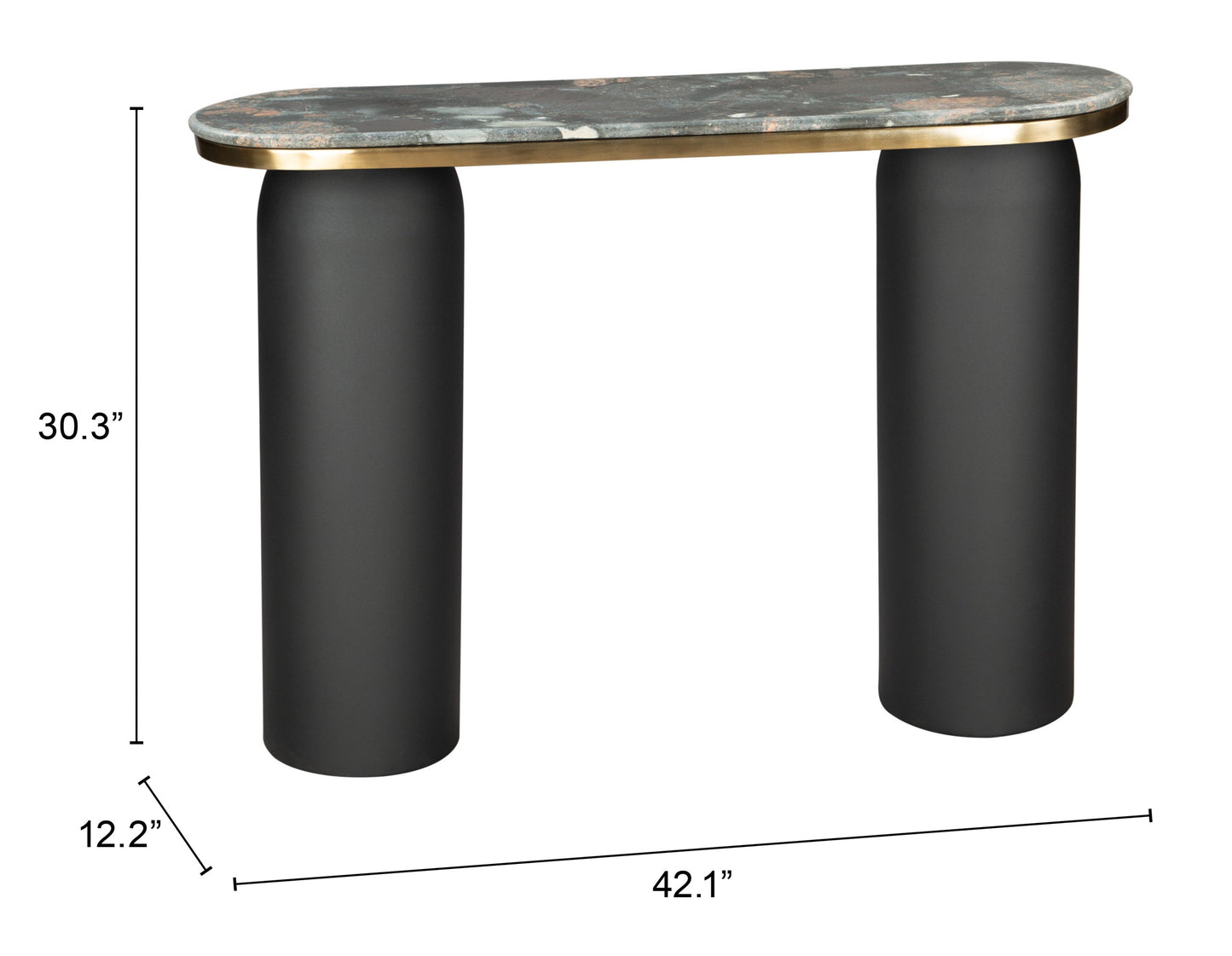 Luxor Multicolor Console Table - Ornate Home