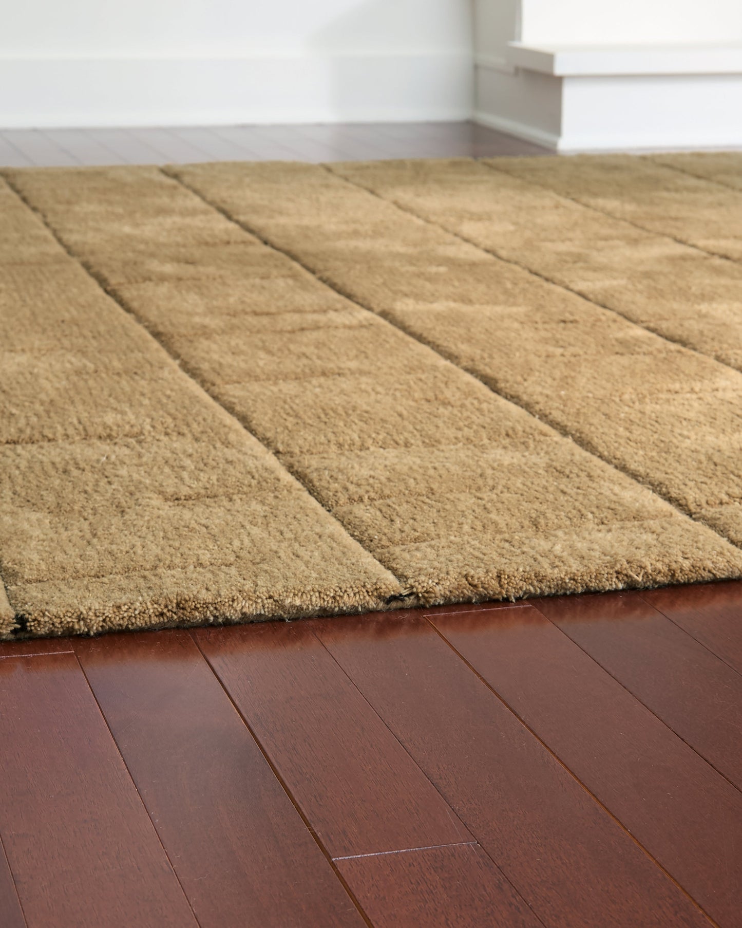 Luzmont Golden Brown Medium Rug- Viva Furn