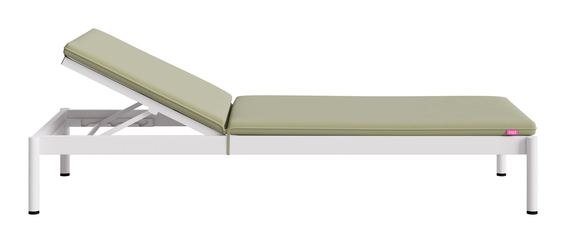 Lychee Green Outdoor Chaise Lounge - Ornate Home
