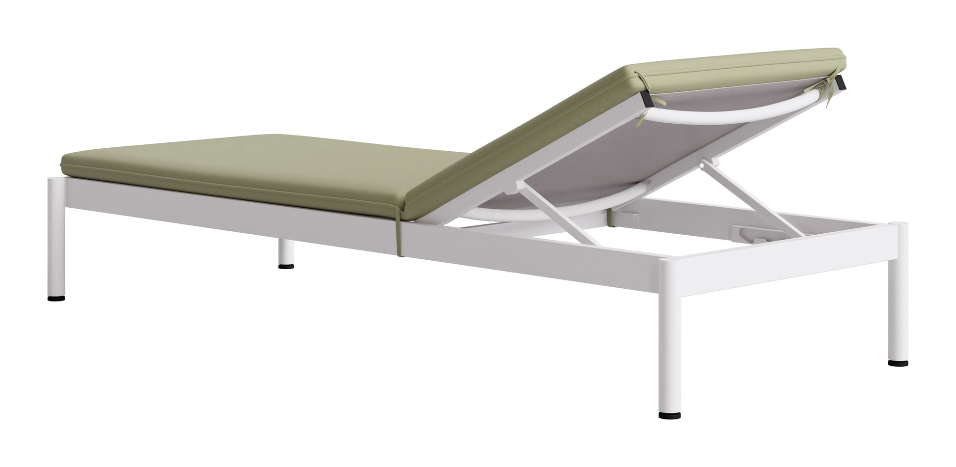 Lychee Green Outdoor Chaise Lounge - Ornate Home