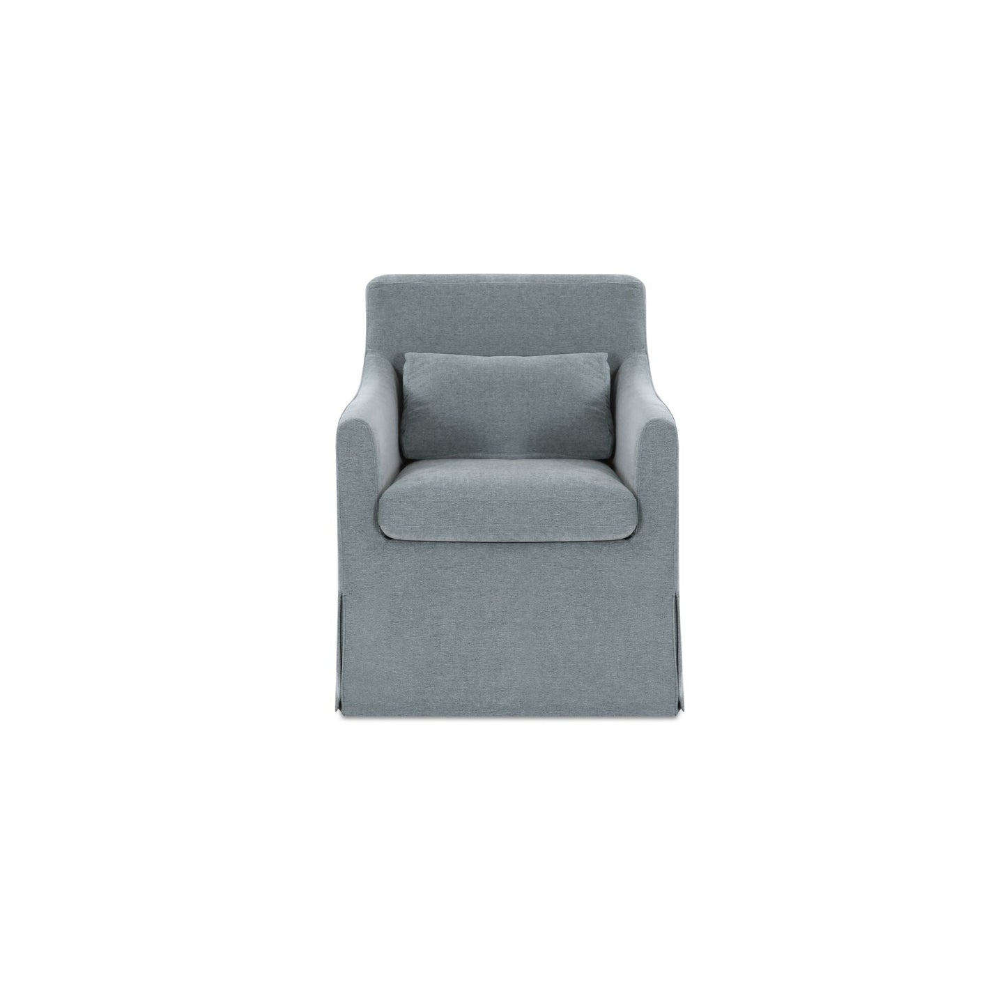 Lydia Blue Slipcover Dining Chair - Ornate Home