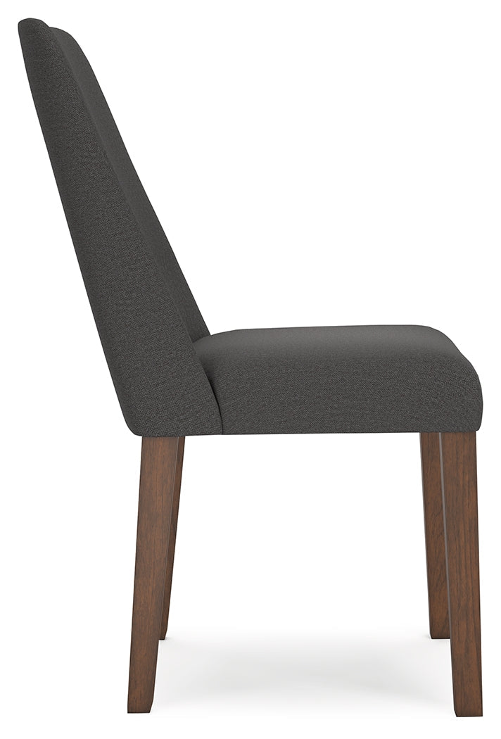 Lyncott Brown Dining Table w/4 Chairs- Viva Furn