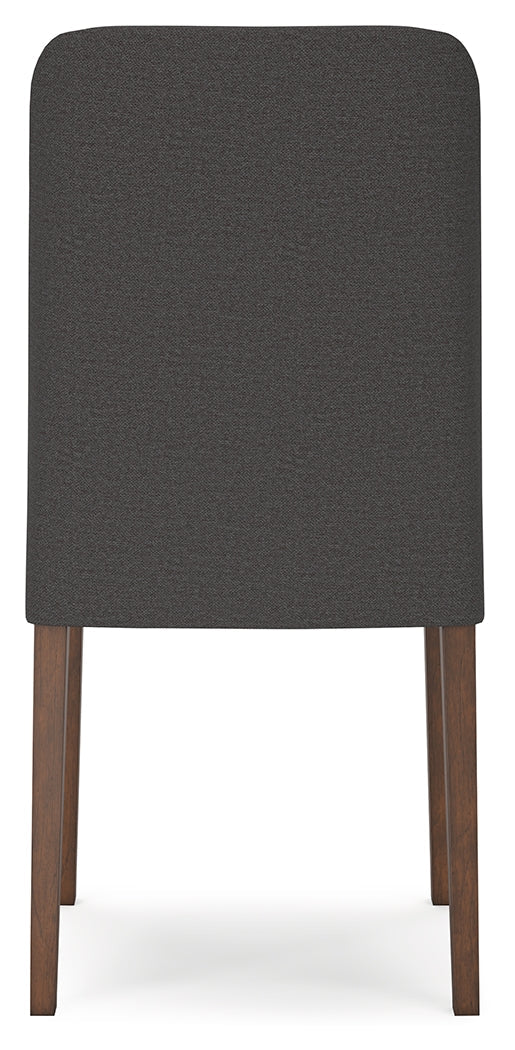 Lyncott Brown Dining Table w/4 Chairs- Viva Furn