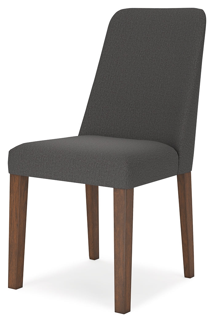 Lyncott Brown Dining Table w/4 Chairs- Viva Furn