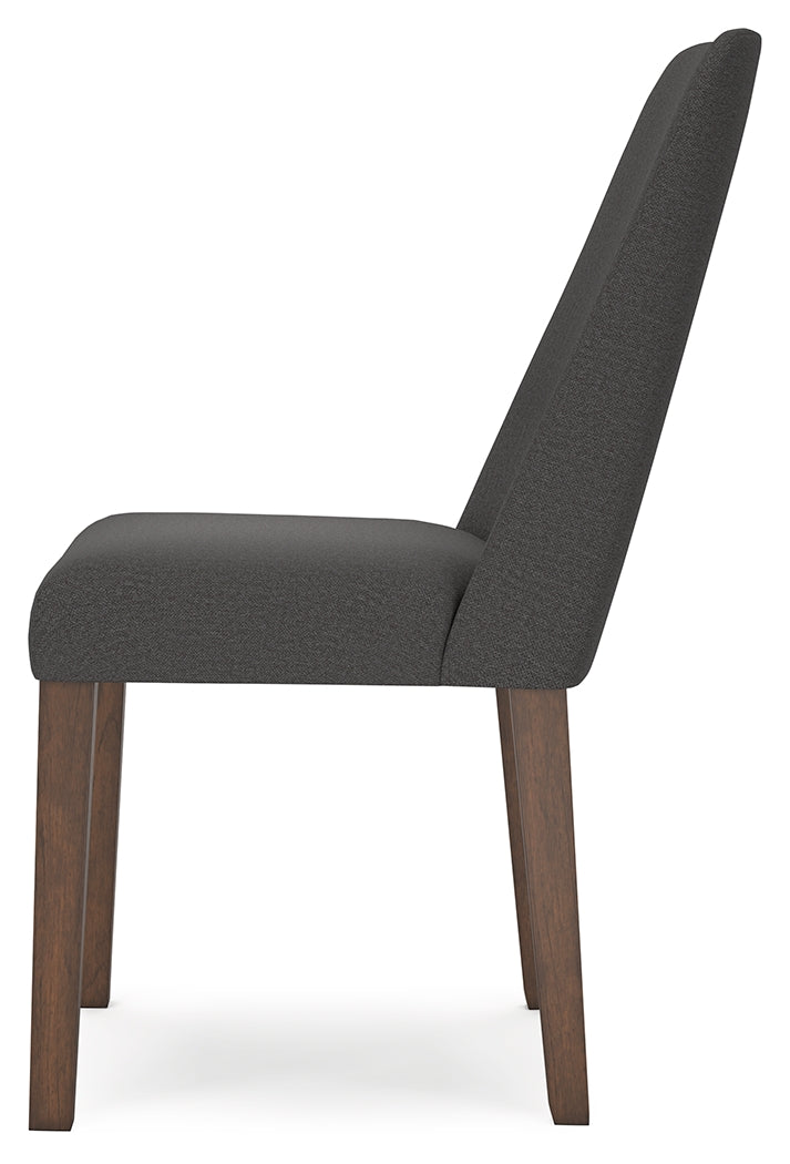 Lyncott Brown Dining Table w/4 Chairs- Viva Furn