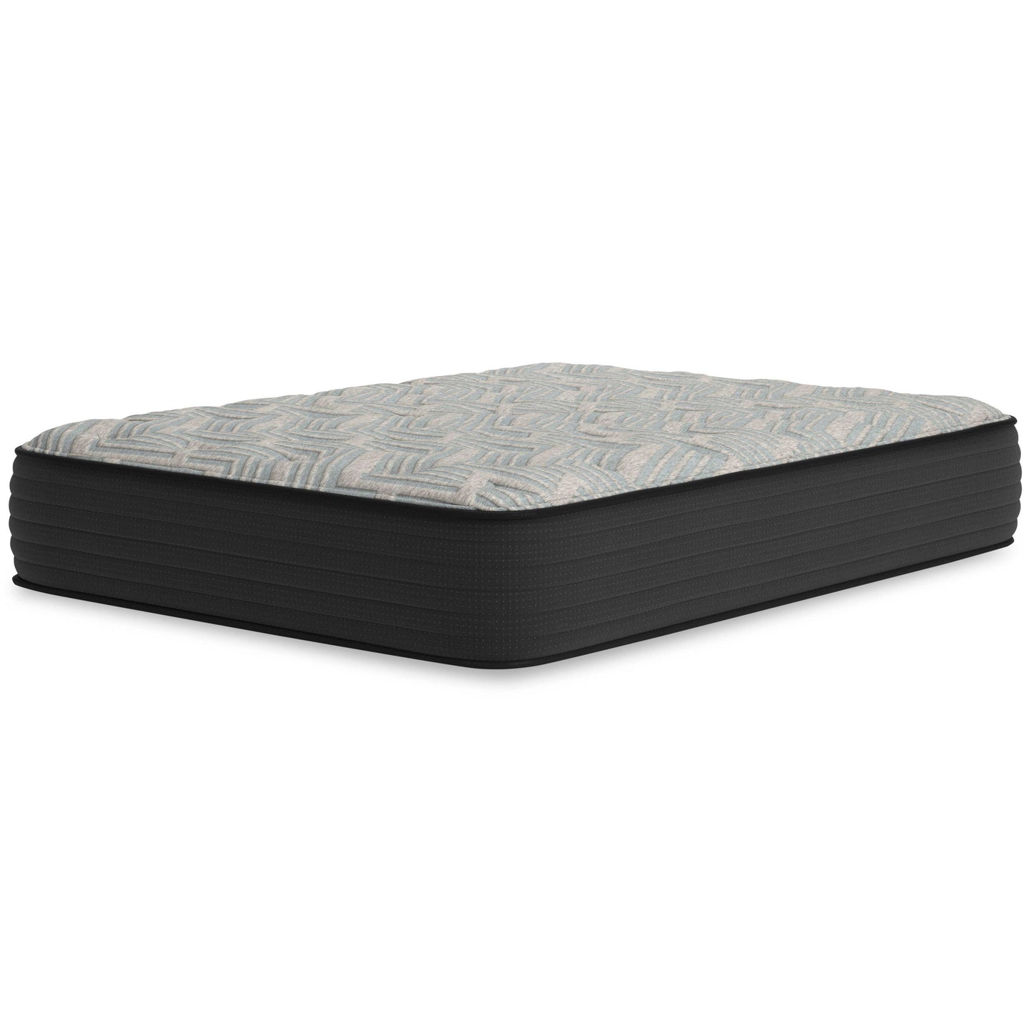 Palisades Gray/Blue 14 Inch Memory Foam Mattress  / Firm