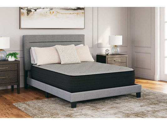 Palisades Gray/Blue 14 Inch Memory Foam Mattress  / Firm