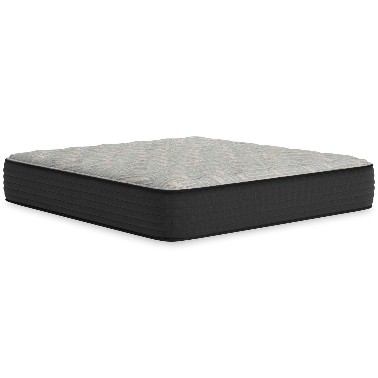 Palisades Gray/Blue 14 Inch Memory Foam Mattress  / Firm