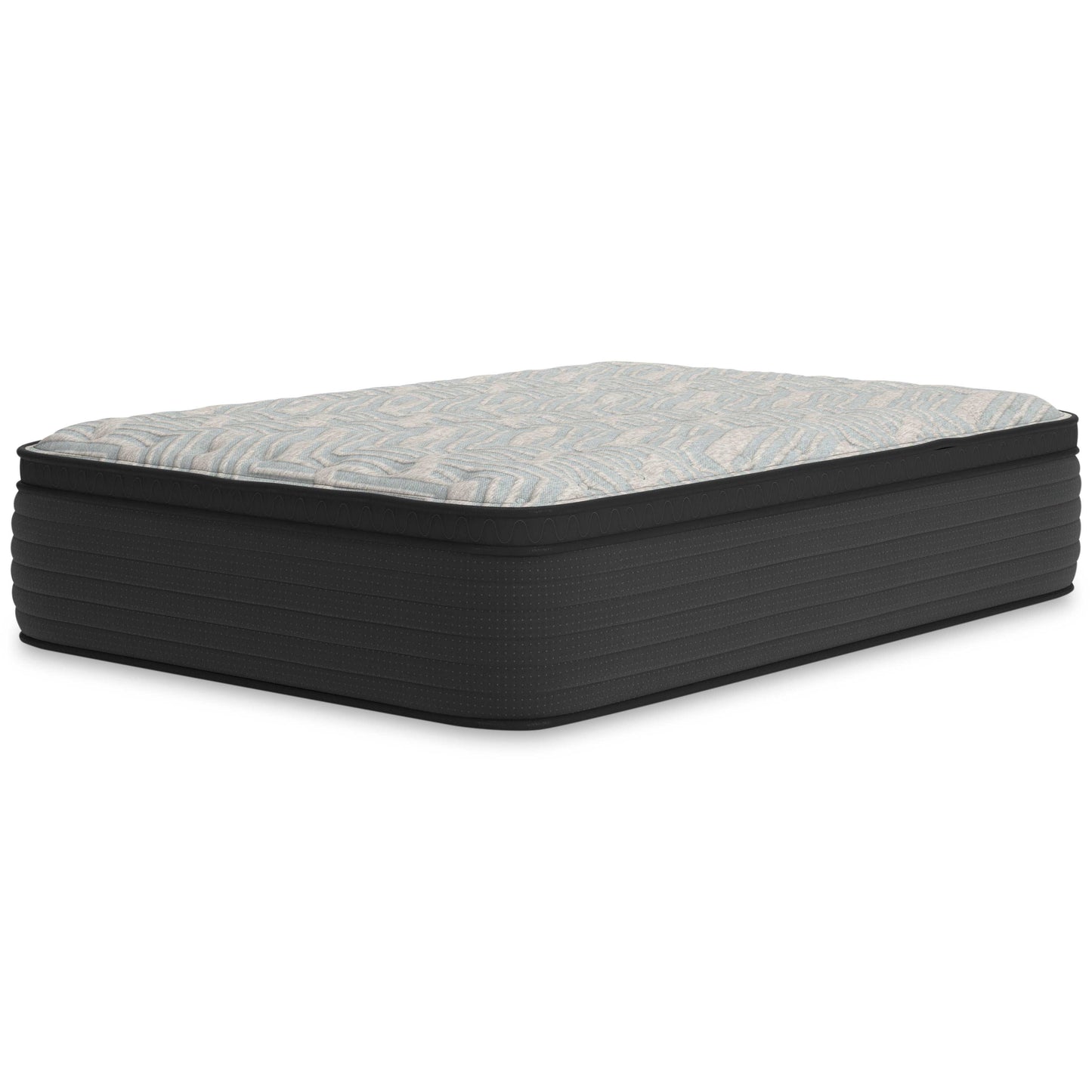 Palisades Gray/Blue Euro Top 16 Inch Memory Foam Mattress  / Ultra Plush