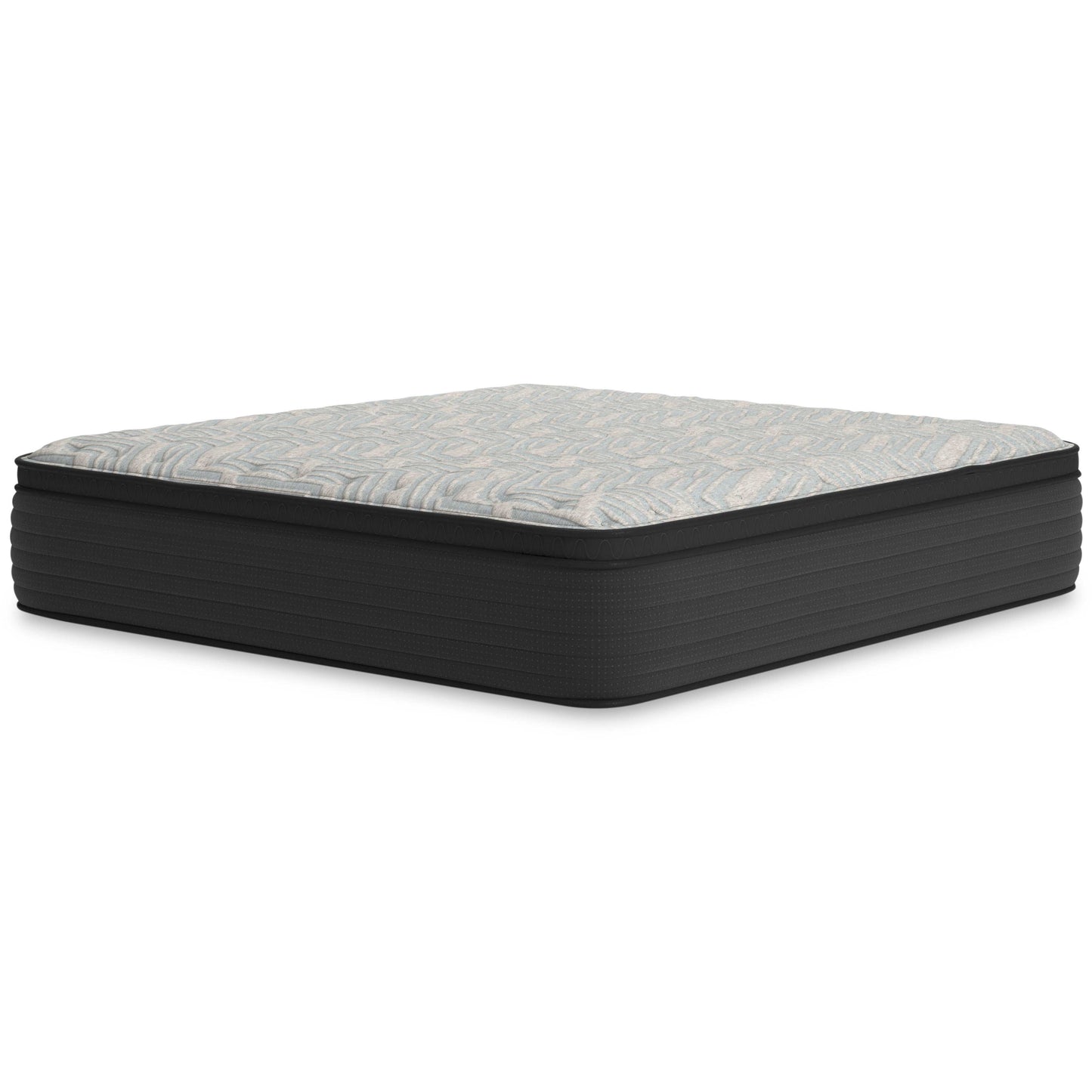 Palisades Gray/Blue Euro Top 16 Inch Memory Foam Mattress  / Ultra Plush