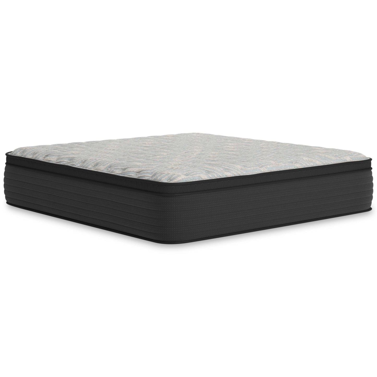 Palisades Gray/Blue Euro Top 16 Inch Memory Foam Mattress  / Ultra Plush