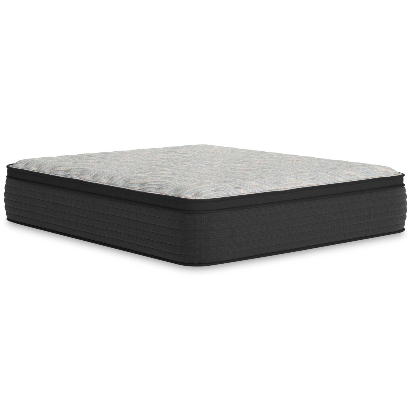 Palisades Gray/Blue Euro Top 16 Inch Memory Foam Mattress  / Ultra Plush