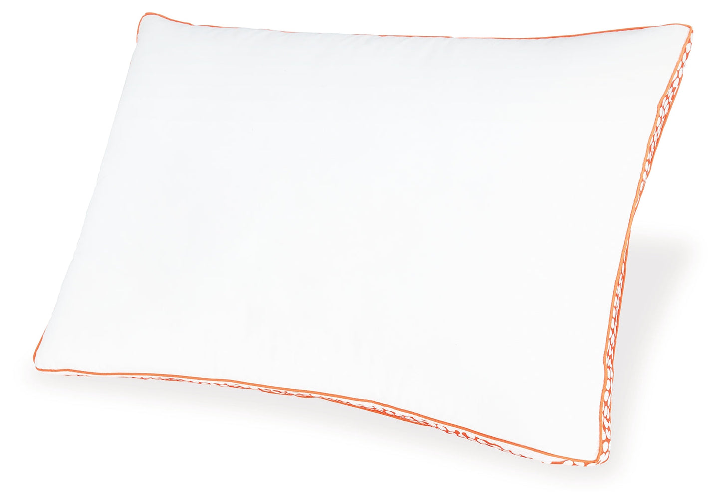 Zephyr 2.0 White/Orange 3-in-1 Pillow (6/Case)