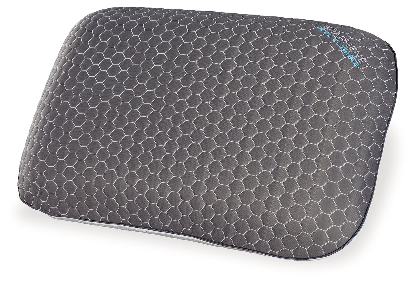 Zephyr 2.0 Dark Gray Graphene Contour Pillow (6/Case)