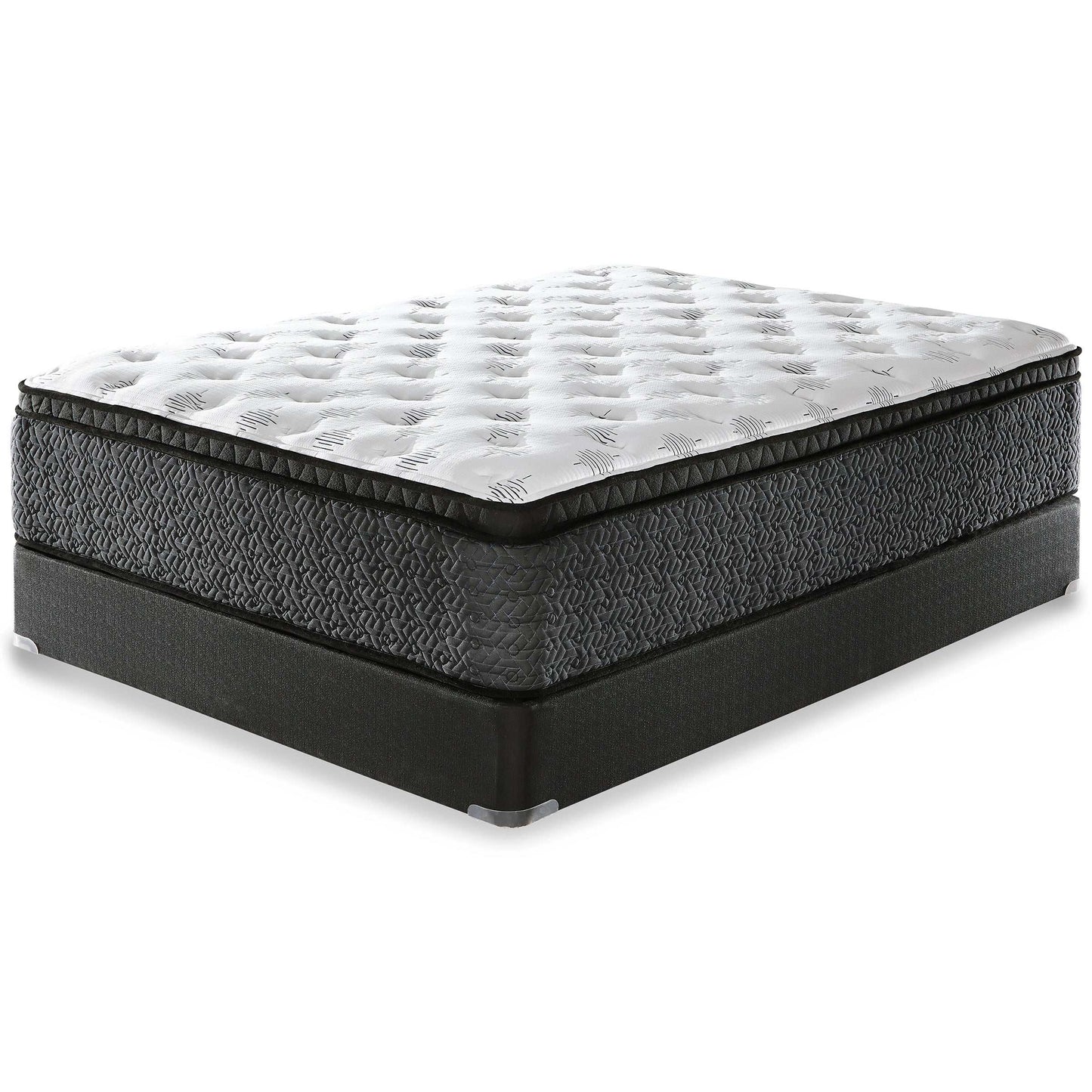 Ultra Luxury ET with Memory Foam White Queen Mattress / Plush