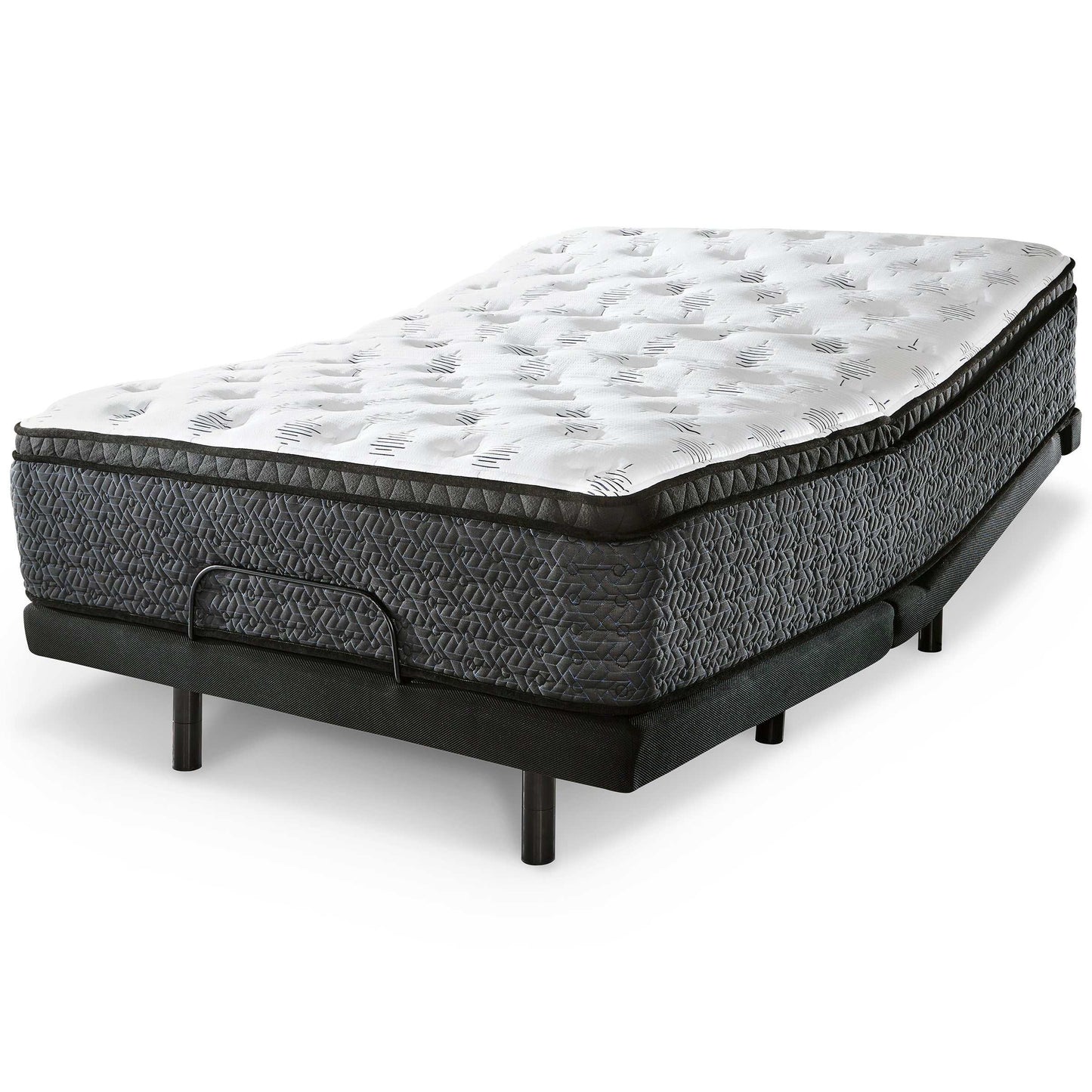 Ultra Luxury ET with Memory Foam White Queen Mattress / Plush