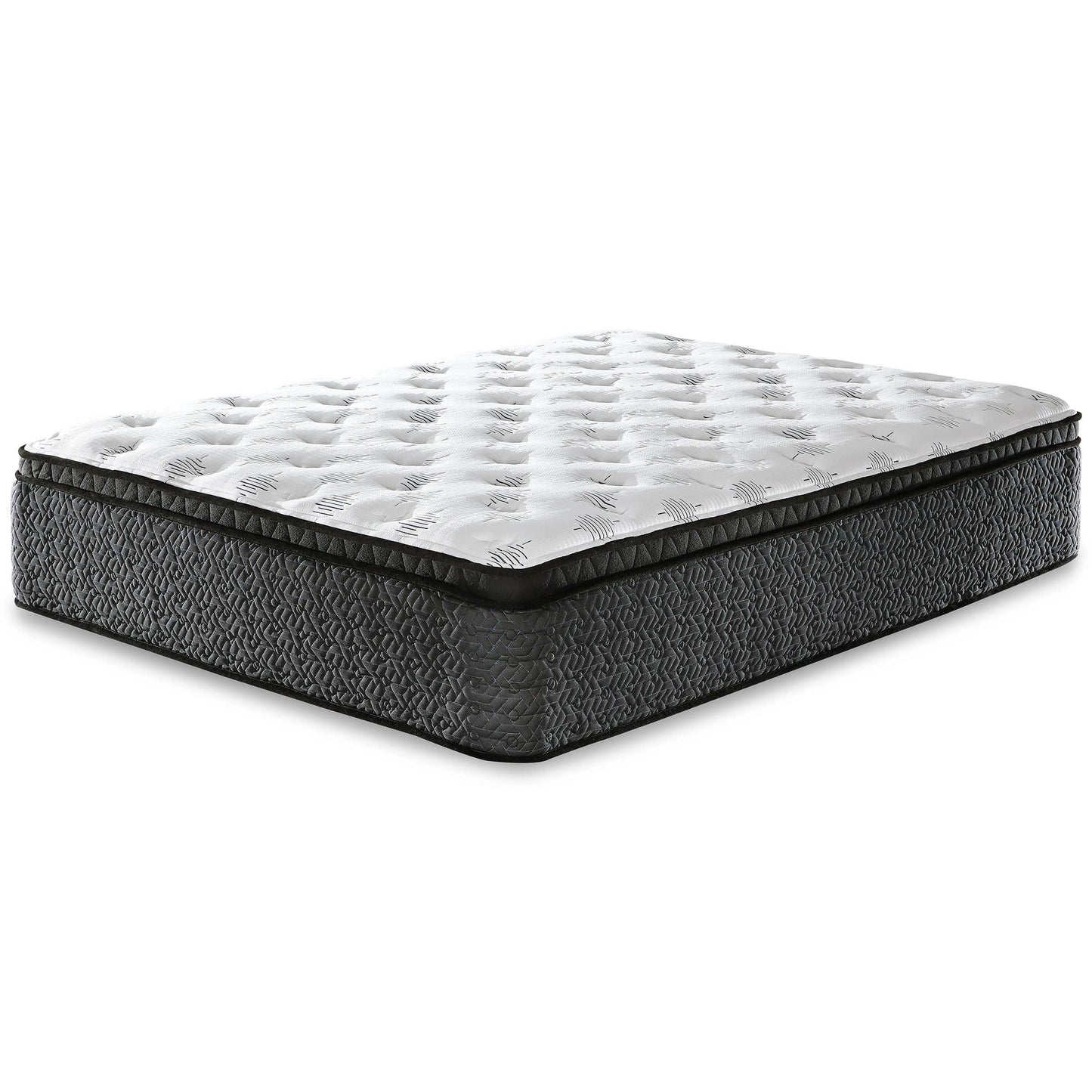 Ultra Luxury ET with Memory Foam White Queen Mattress / Plush