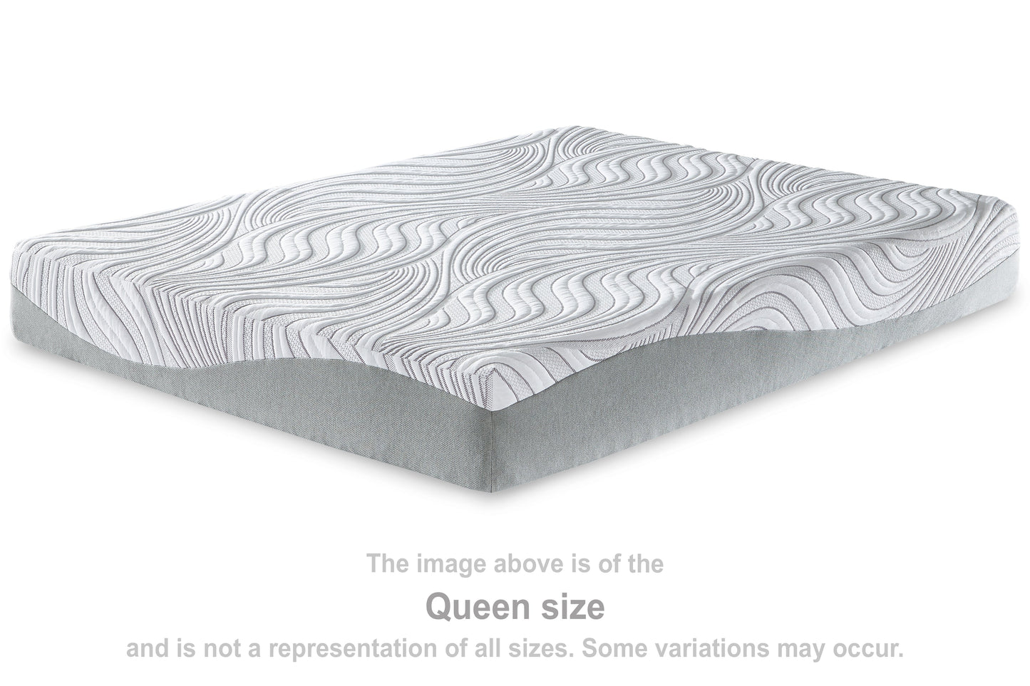 10 Inch Memory Foam White Full Mattress