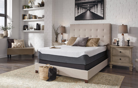 12 Inch Chime Elite White/Gray Twin Mattress